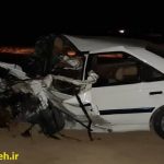 تصادف زنجیره‌ای در دهنه محمدآبادکتول ۹ نفر را راهی بیمارستان کرد