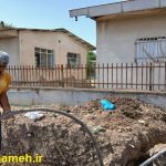اتصال مجدد ارتباط‌۵۰۰ مشترک مخابرات  در مرکز مخابراتی شیرنگ 